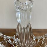 3-spoke glass candle holder
