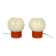 Space Age Table Lamps from Pokrok Zilina, 1970s, Set of 2
