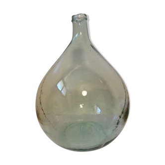 Demijohn 19th 12-litre transparent blue