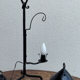 Brutalist modernist lamp