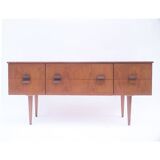 Scandinavian vintage sideboard with 6 drawers