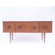 Scandinavian vintage sideboard with 6 drawers
