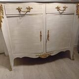 Louis XV style patinated sideboard