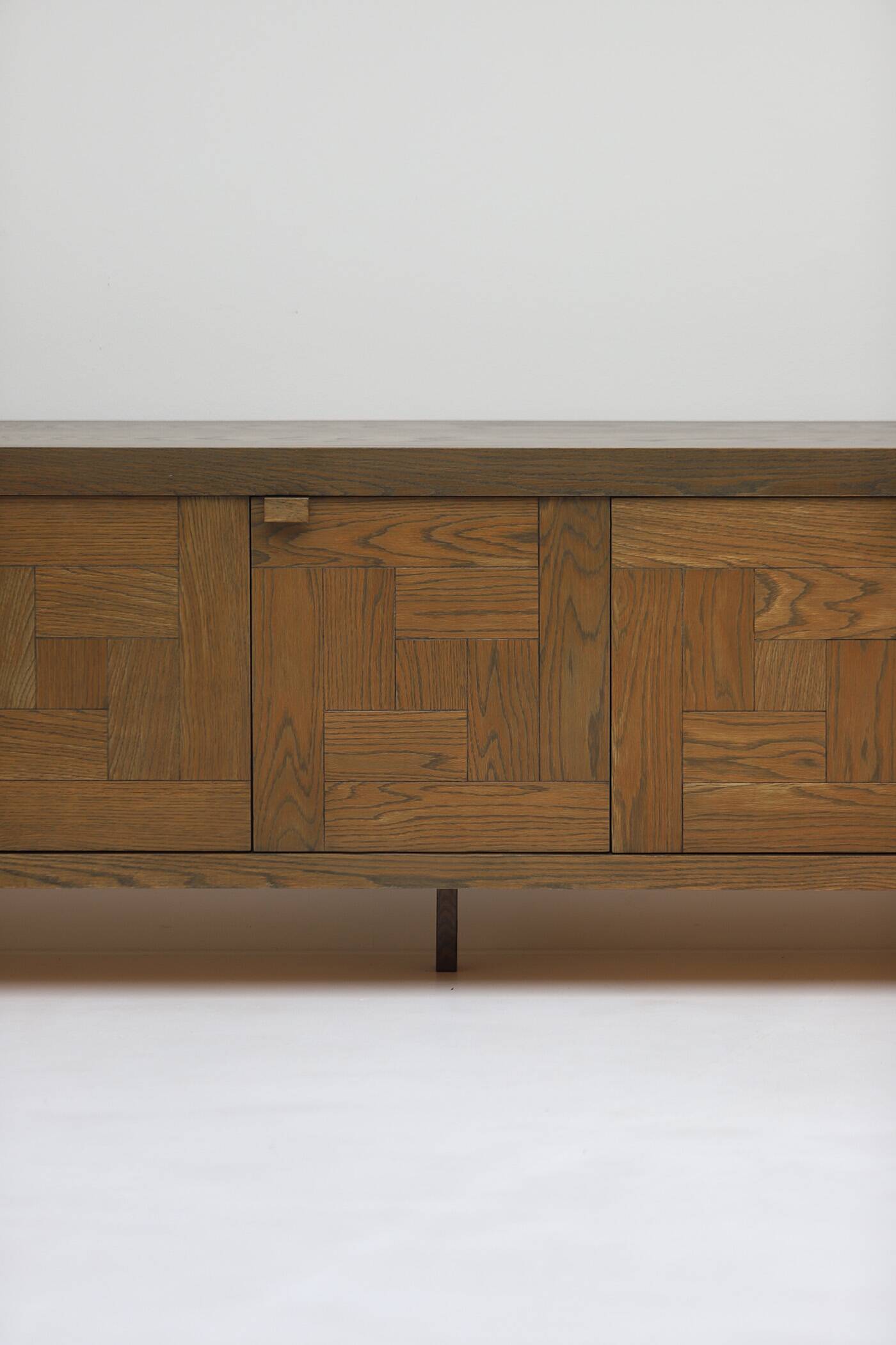 Enfilade cinq portes brutaliste Defour des années 1960