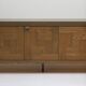 Enfilade cinq portes brutaliste Defour des années 1960