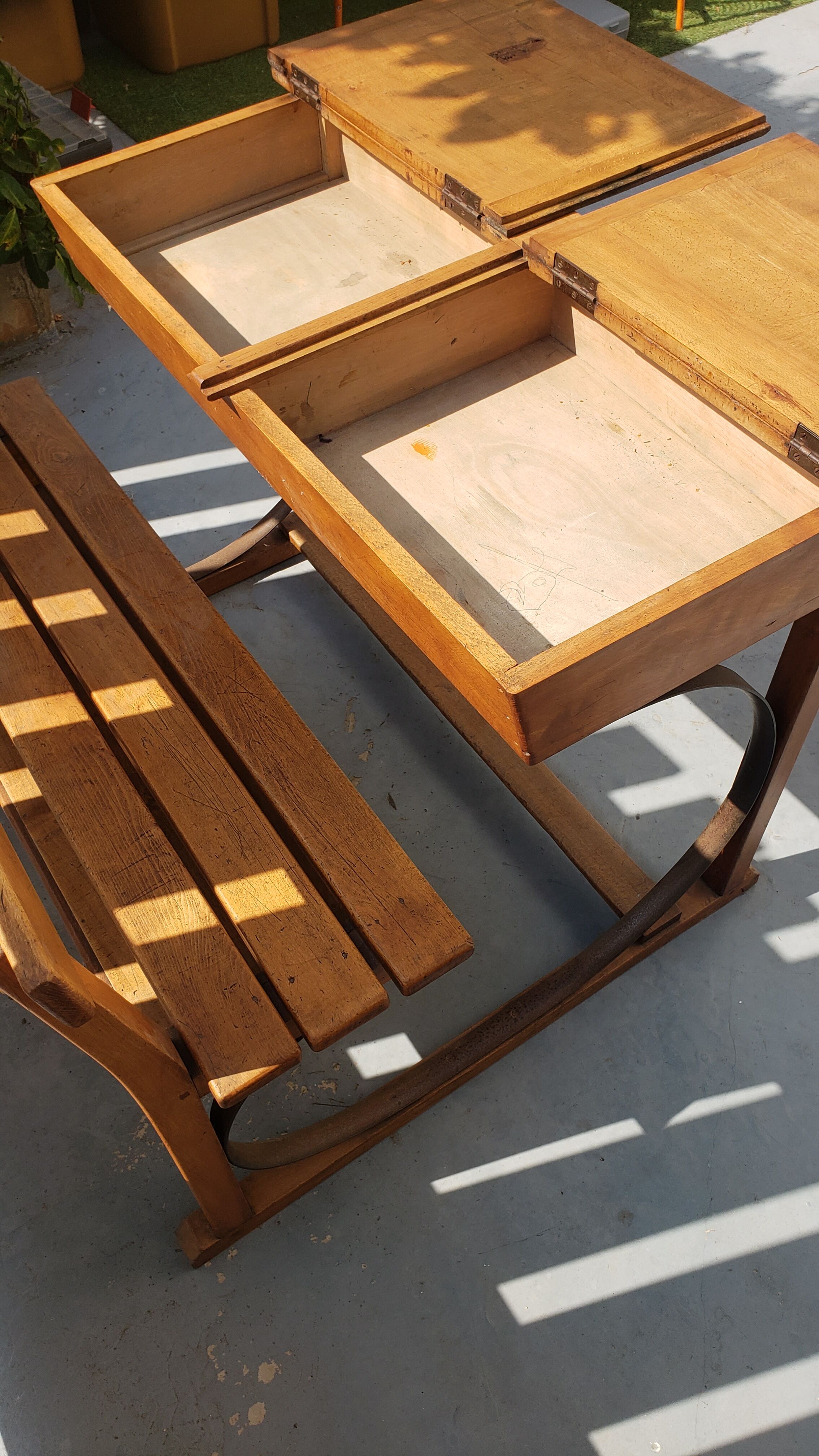 Former school desk marcel Roy