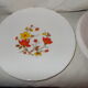 4 assiettes Arcopal vintage