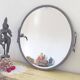Large bevelled art deco mirror 66cm