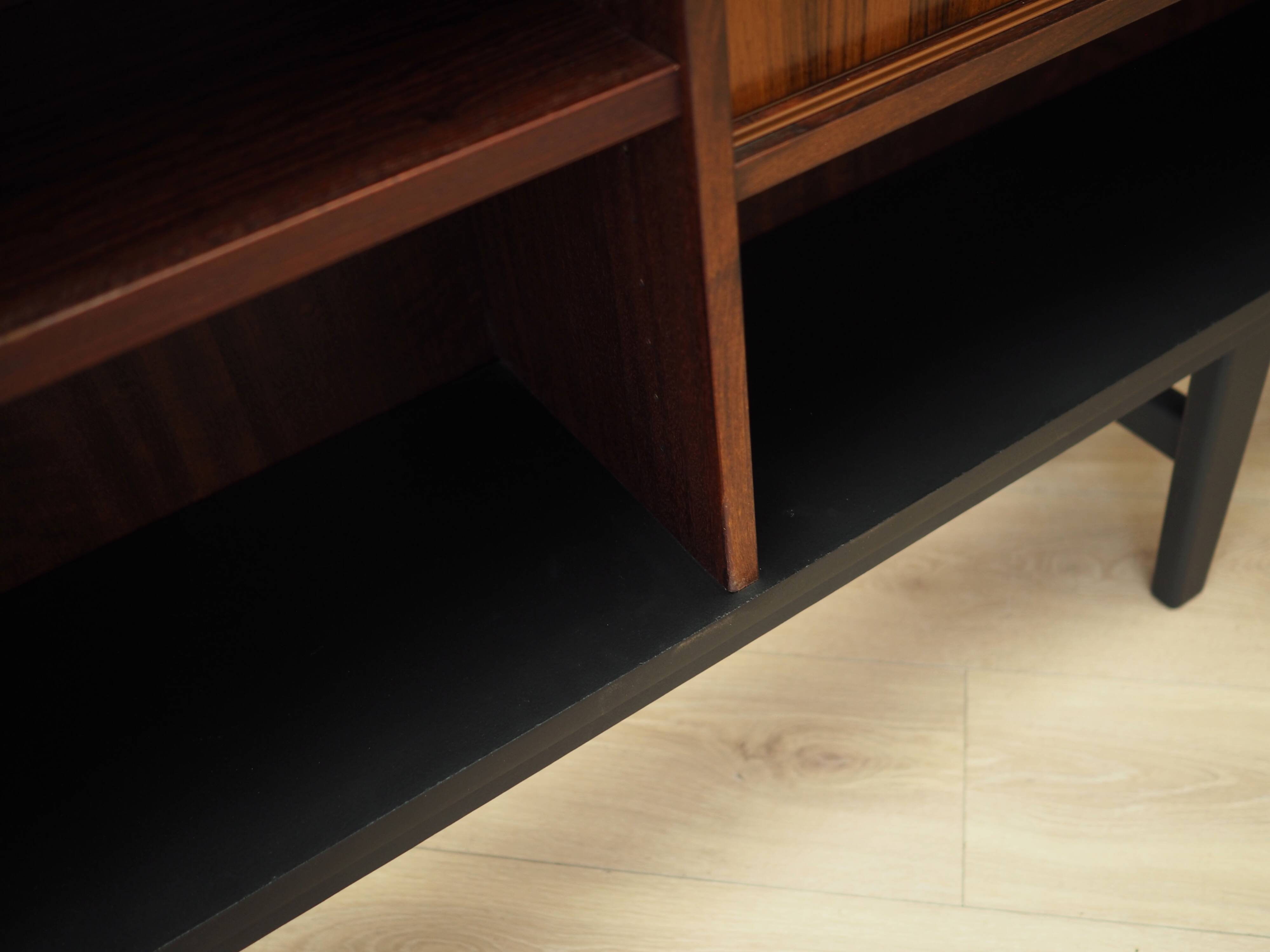 Rosewood bookcase, Danish design, 1970s, production: Farsø Møbelfabrik