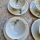Coffee service for 9 people, Limoges porcelain, signed D'Arnac