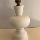 White marble lamp foot