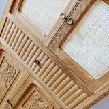 Solid oak Art Deco sideboard