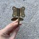 Old metal coat rack