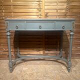 Table style Louis XVI period 1900 patinated and bronze