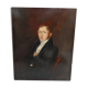 Portrait ancien sur panneau