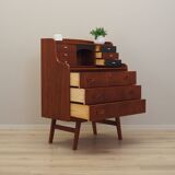Teak secretary, Danish design, 1970s, production: Denmark