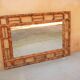 Miroir bambou vintage