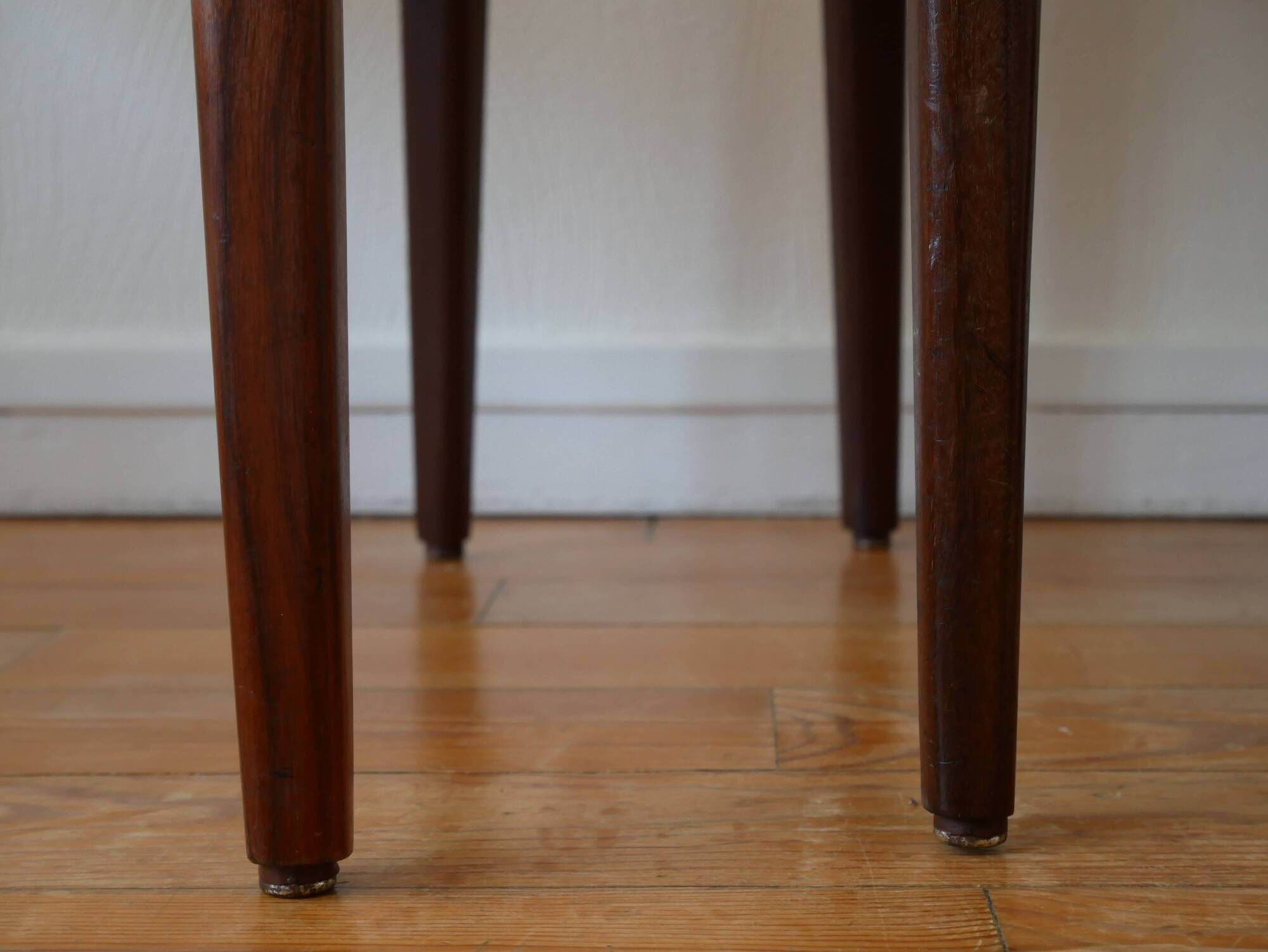 Pair of Scandinavian teak chairs by Niels O. Moller circa 1950