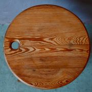 Tabouret pliant Roger Tallon en pin massif édition Sentou, années 70