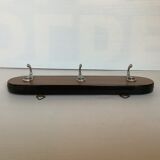 Tea towel holder in formica 3 hooks