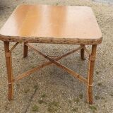 Rattan table