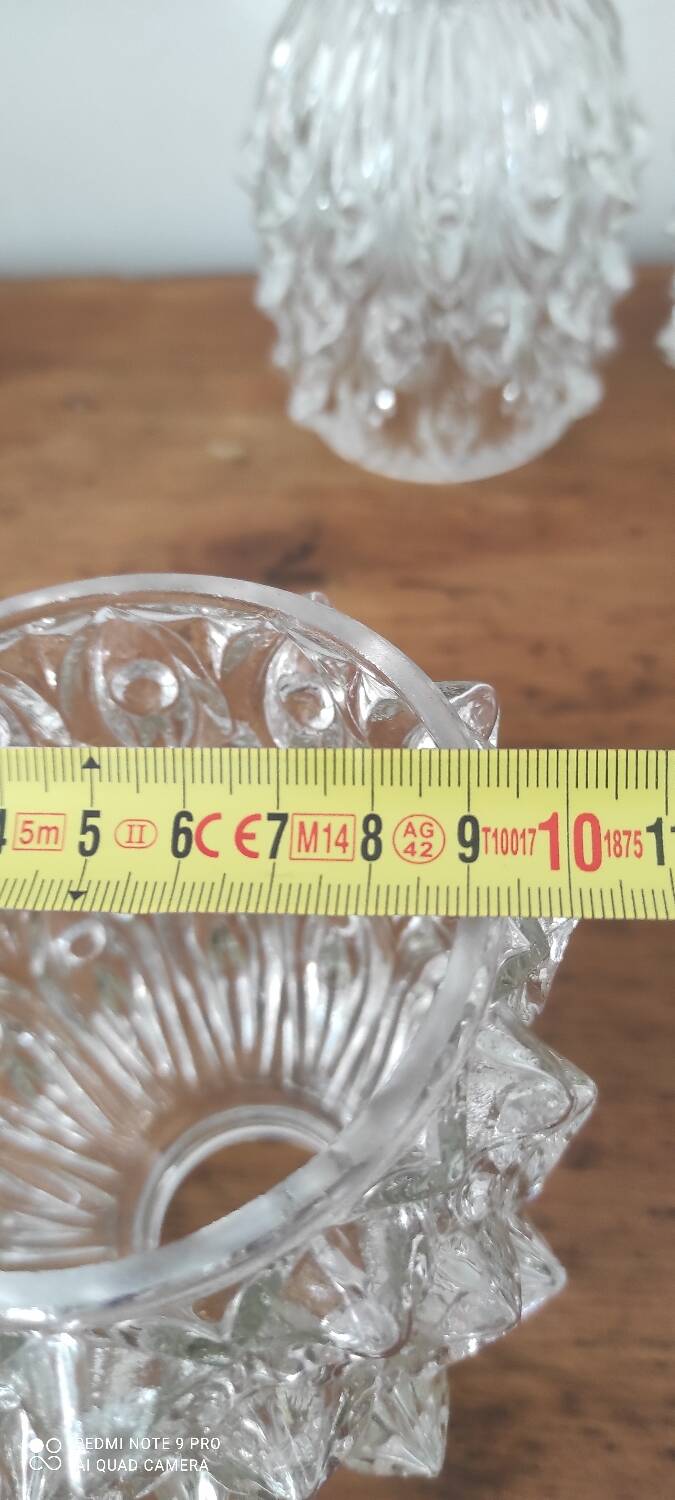Vintage Glass Suspension Set
