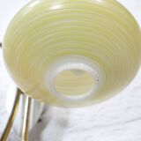 Sputnik Stained Glass Wall Lamp Design 1960s