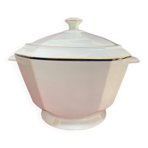 Soupière style Art Déco en porcelaine
