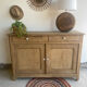Chic rustic wooden buffet