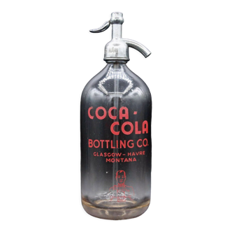 Seltzer Bottle Coca-Cola Western Salinas 1934