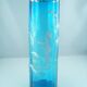 Pair of blue glass vases in the taste of Mary GREGORY