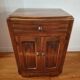 Confiturier en noyer – meuble de rangement ancien 1930-40