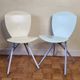 Pair of folding chairs Viva, Italian design, Lucci Orlandini for Calligaris.