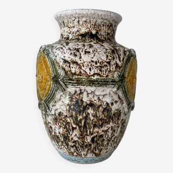 Glazed pottery vase Italy