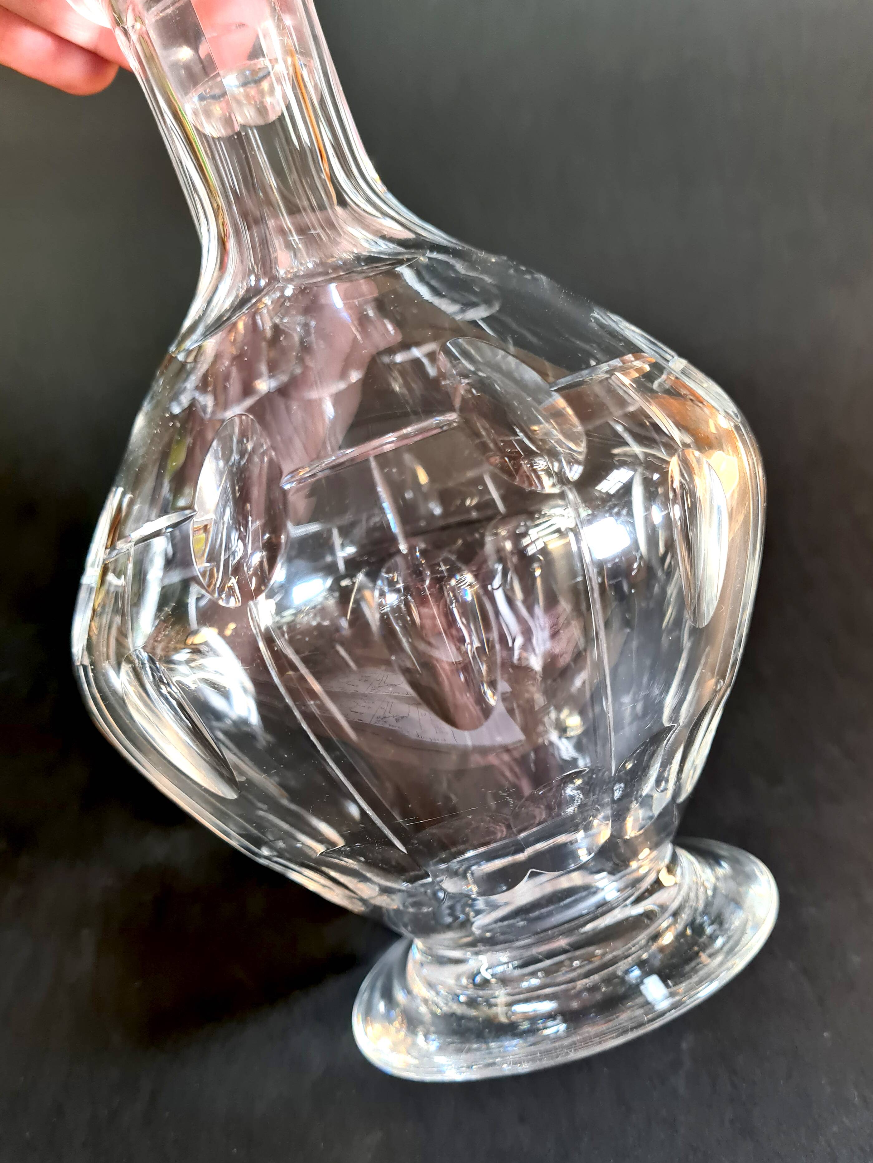 Cut Crystal Decanter – Val Saint Lambert "Nestor" Style