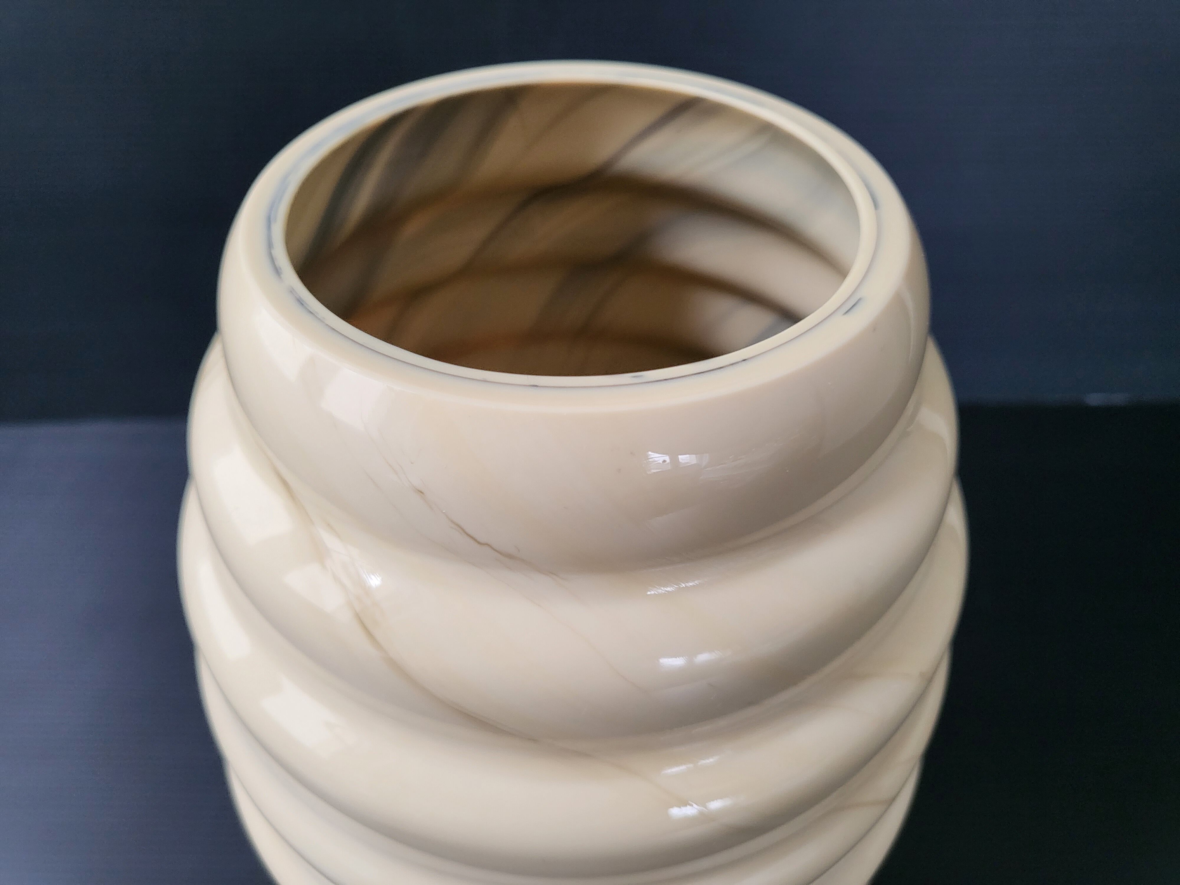Vase vintage en verre de Murano 1970