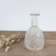 Molded glass vase