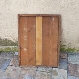 Old mirror gilded wood late nineteenth