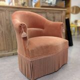 Fringed frog armchair