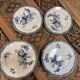 Set de 12 assiettes Sarreguemines motif floral