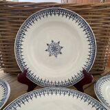 6 vintage St Amand soup plates