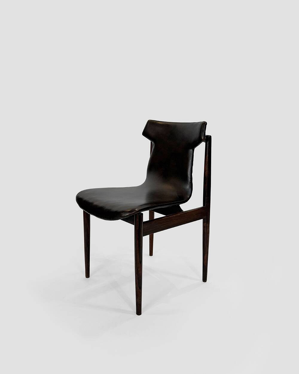 Inger Klingenberg, Rosewood dining chair, 1960s