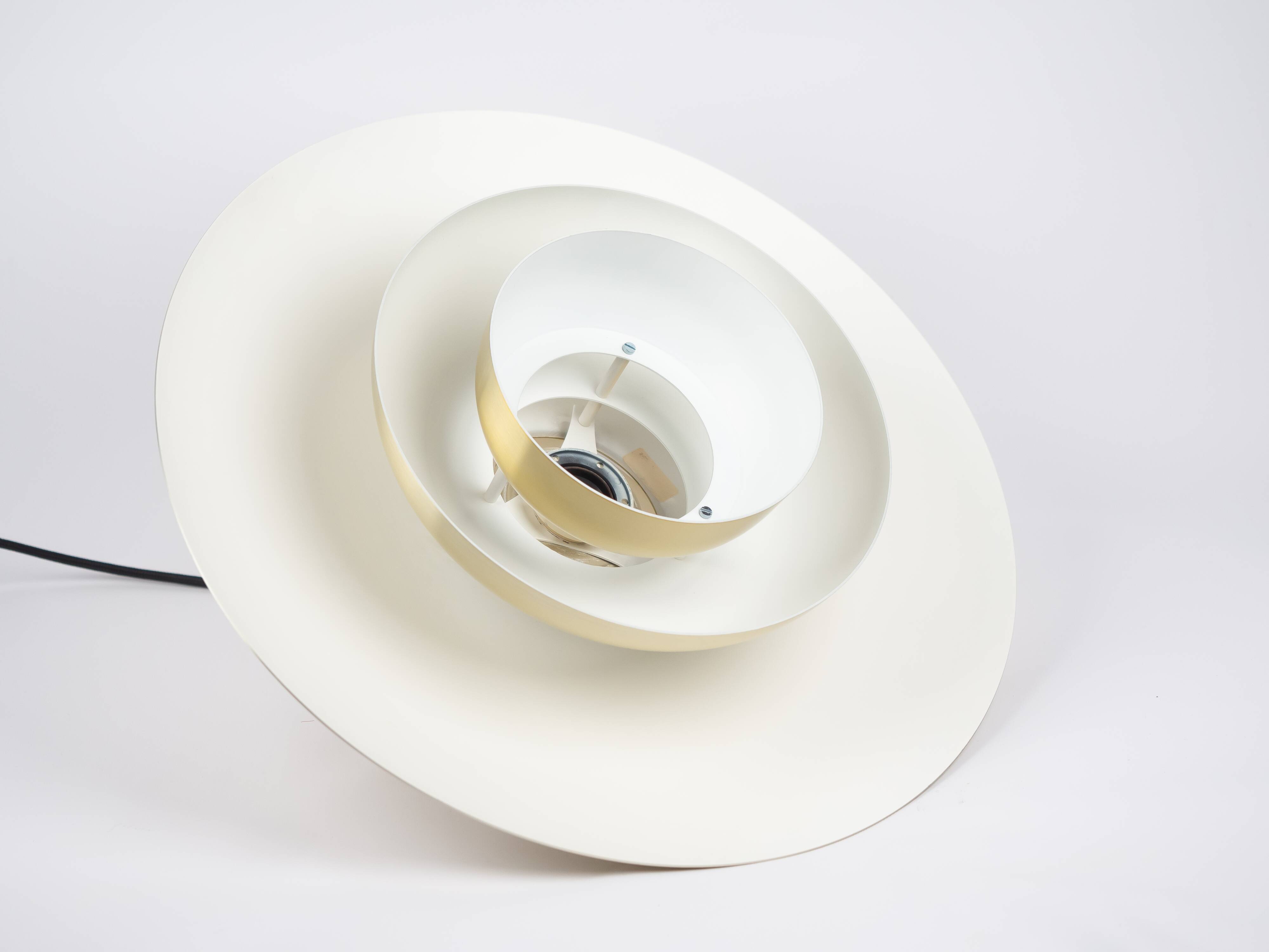 Lampe à suspension vintage danoise Roma par Junge, 1980