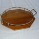 Vintage wooden serving tray
