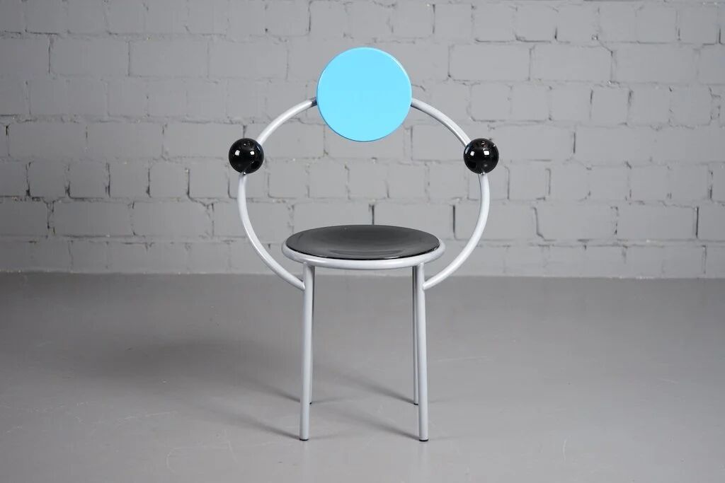 Postmodern 'First' chair by Michele De Lucchi for Memphis