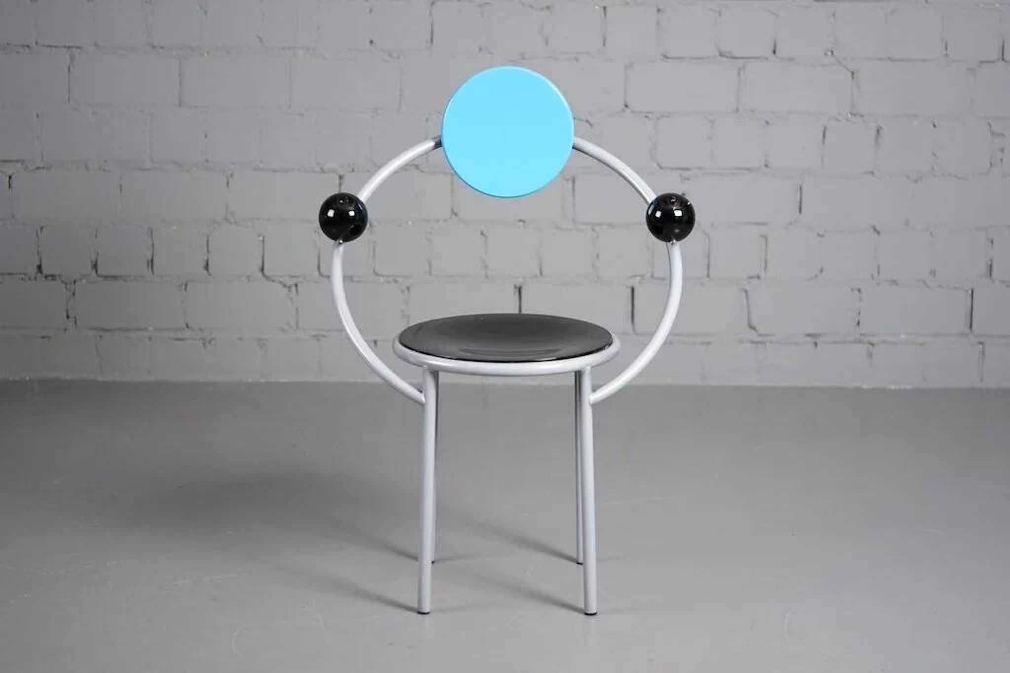 Chaise « First » postmoderne de Michele De Lucchi pour Memphis