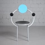 Postmodern 'First' chair by Michele De Lucchi for Memphis