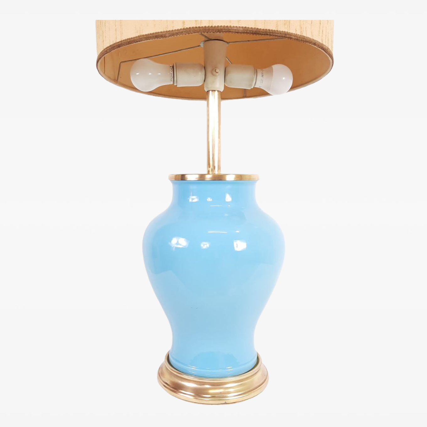 Pied de lampe en céramique