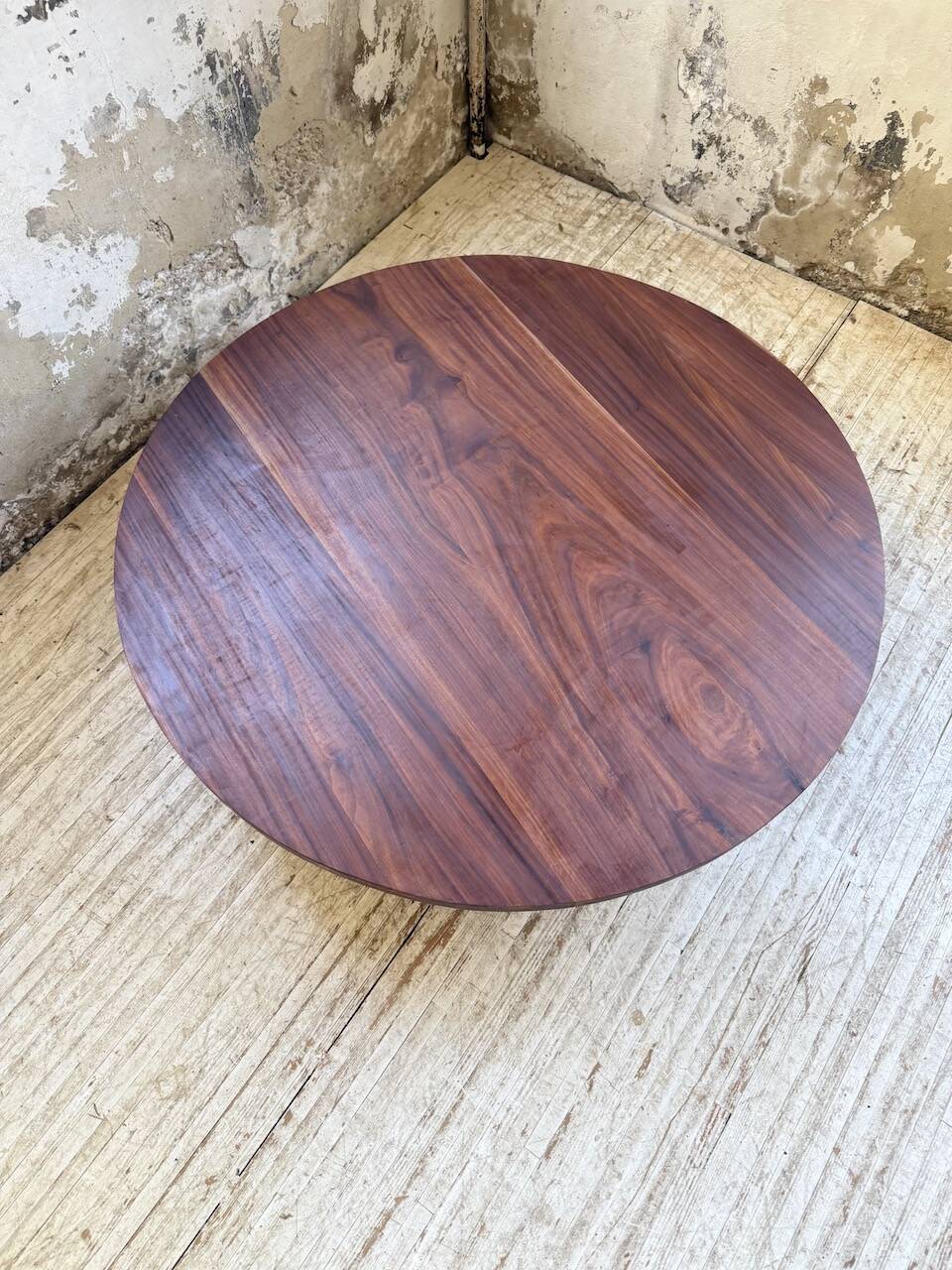 50s round tripod coffee table