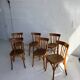6 Bistro Chairs 1950s Baumann Style 1950s